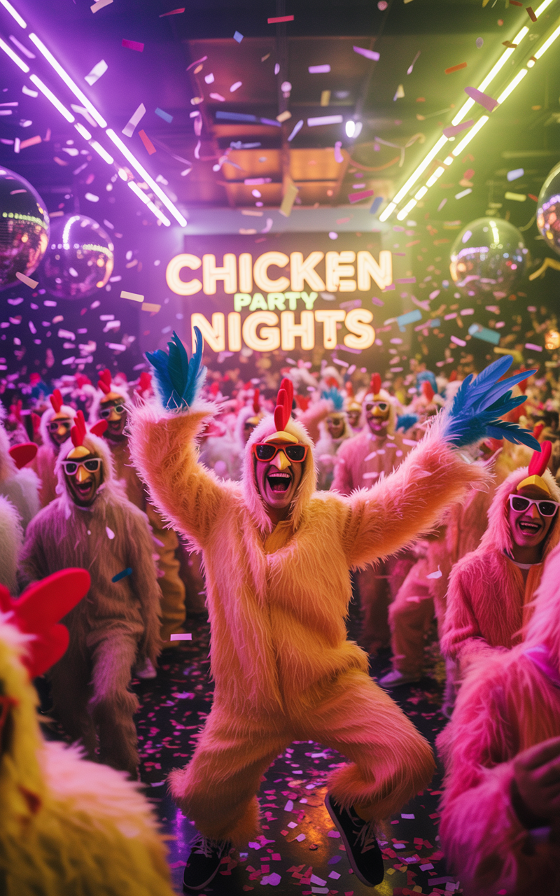 Crowd enjoying Eggs Night